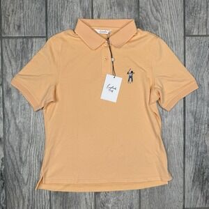 Eastside Golf Women's Polo Shirt Size S Orange Performance NWT‎ EGWS2002